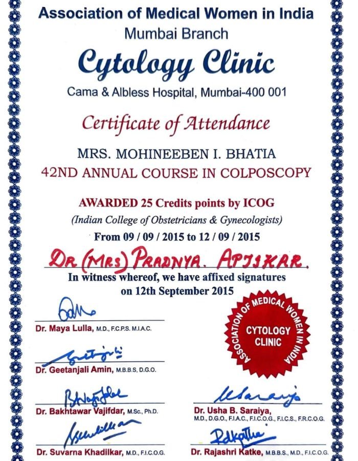 Catology Clinic Certificate